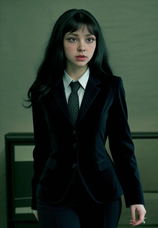 venomous, masterpiece, (formal:1.3), black hair,( business attire:1.8), full body, show face, 4k, <lora:venomous:1.1> <lora:lcm-lora-sd15:1.0>