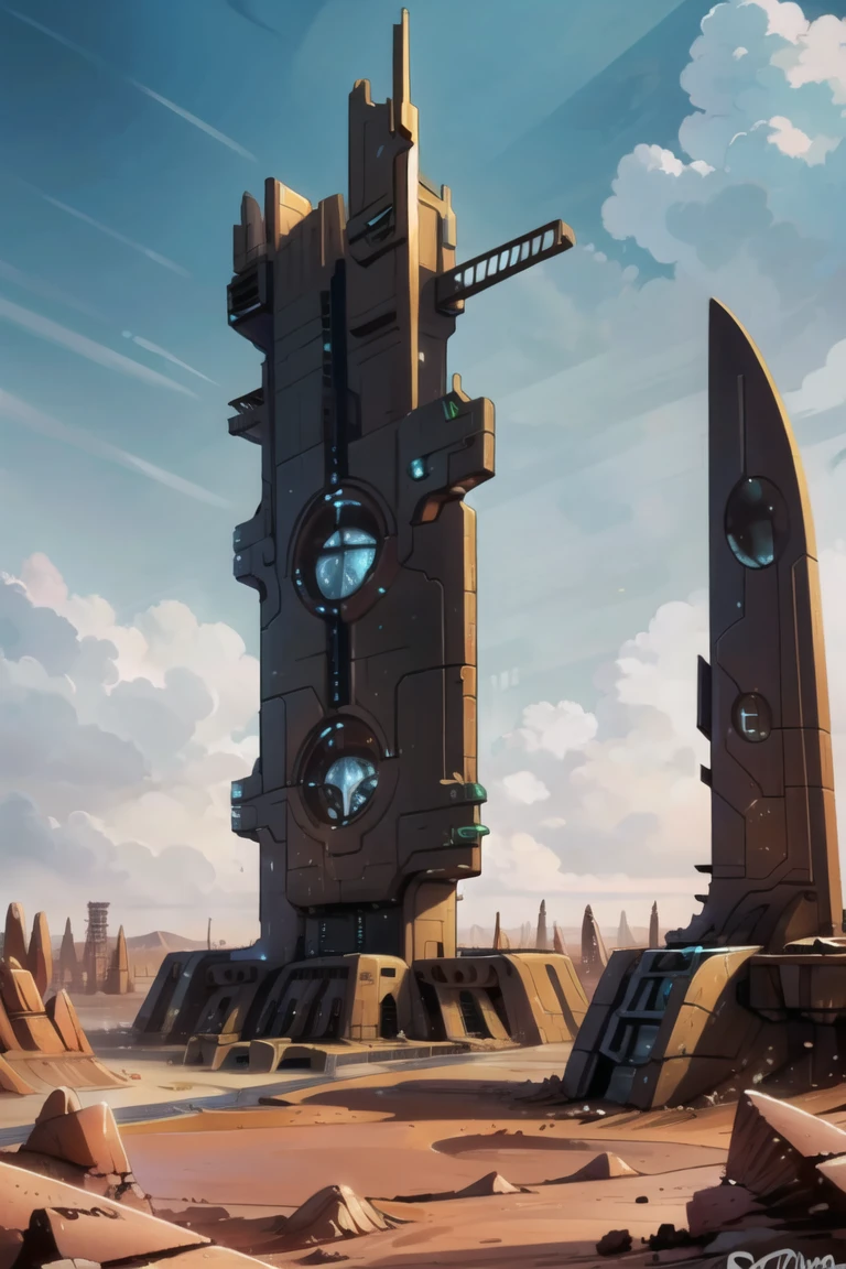 Tau World - Buildings & World Morph (Warhammer 40K) v1.0