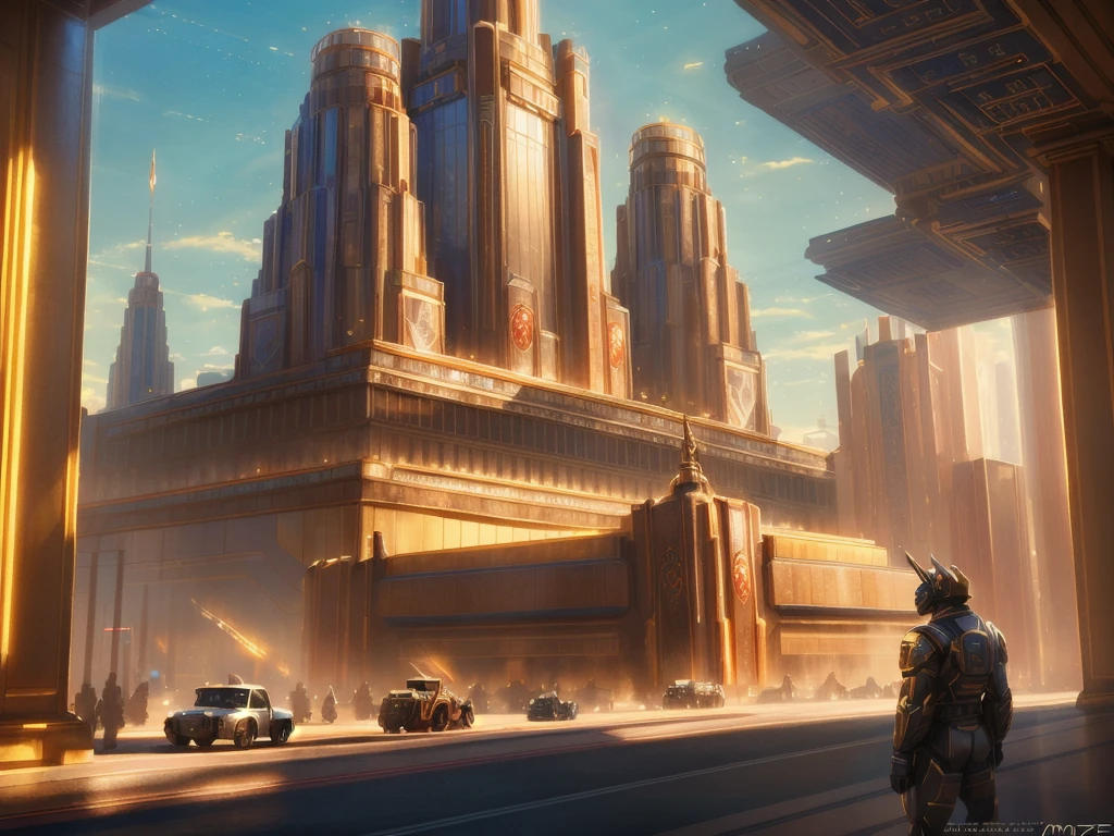 authoritarian, (masterpiece:1.3), (best quality:1.2), chiaroscuro, ( Unreal Engine, CGI render, Hyperdetailed, scenery, city, vivid colors, buildings, busy city center, modern era photograph, skyscrapers, ), ultra high quality model, 8k Ultra HD, perfect composition, beautiful detailed intricate insanely detailed octane render, 8 k artistic photography, photorealistic concept art, soft natural volumetric cinematic perfect light, perfect depth of field shot, ray tracing, photometry, metallic deep colors, beautiful, luminous reflections, rtx on, subspace scattering, (subsurface scattering:1.1), dynamic hdr tone mapping, (volumetric lighting:1.2), (screenspace reflection:0.7), (Physically-Based Rendering:1.35), (Unity Wata environmental lighting:0.4), maximal attention to correctness and detail, 
(uploaded and trending on imgur, pixiv, furaffinity, pinterest, e621, inkbunny, tumblr, deviantart, artstation, ),
((in the style of and art by midjourney, James Gurney, Thomas Kinkade, )),
<lora:AuthoritarianArchitecture(AD):0.85>