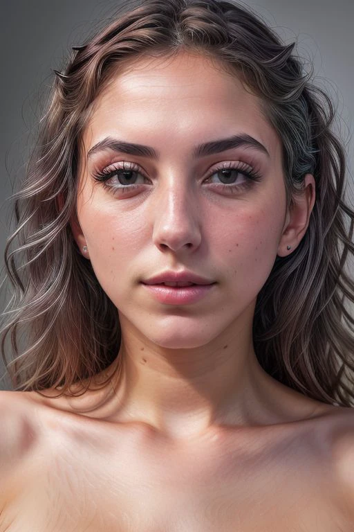 Merger_shaymine_moore
(headshot:1.2) portrait on a (plain grey background:1.2), (headshot:1.2), (face focus:1.1), windswept chaotic hair, soft lighting, low contrast, low saturation,
bokeh, f1.4, 40mm, photorealistic, raw, 8k, textured skin, skin pores, intricate details <lora:epi_noiseoffset2:1>, epiCRealism