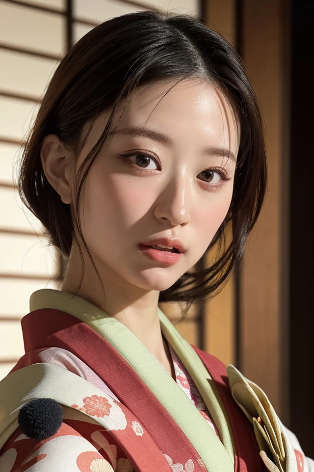 1girl,best quality,masterpiece,illustration,an extremely delicate and beautiful,CG,unity,8k wallpaper,Amazing,finely detail,masterpiece,official art,extremely detailed CG unity 8k wallpaper,incredibly absurdres,huge filesize,ultra-detailed,highres,extremely detailed,beautiful detailed girl,realistic,<lora:Rei Jonishi:0.8>,(japanese kimono:1.4),