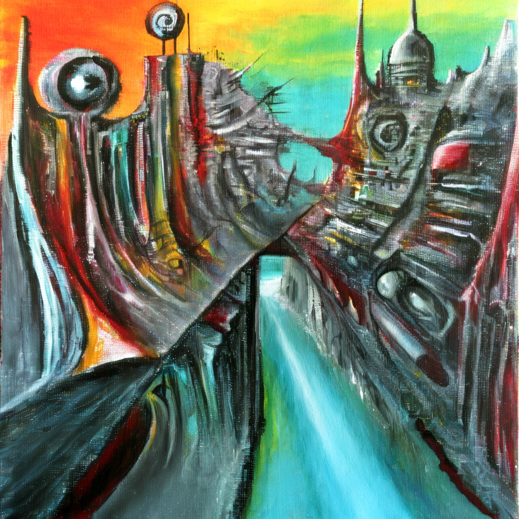 corcoc2s colorful futuristic city surrealistic<lora:corcoc2s:1>