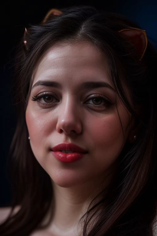 DEN_alina_becker,
(headshot:1.2) portrait on a (plain dark background:1.2), (headshot:1.2), (face focus:1.1), intricate (beautiful eyes:1.2), (wide open eyes:1.1), Big eyes, clean photo, lighting from behind, (Red lighting from the left:1.3), (Blue lighting from the right:1.3),
bokeh, f1.4, 40mm, photorealistic, raw, 8k, textured skin, skin pores, intricate details <lora:epi_noiseoffset2:1>, epiCRealism <lora:detail_slider_v4:0.8>