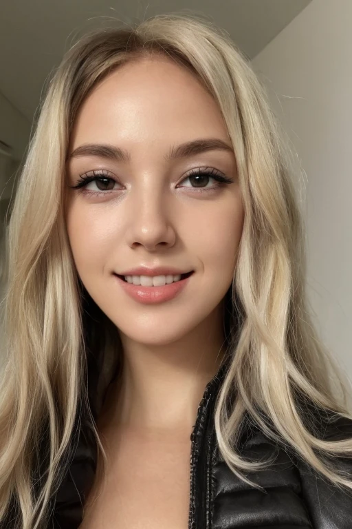 4k, 8k, ultra highres, raw photo in hdr, sharp focus, intricate texture, skin imperfections, realistic, detailed facial features, highly detailed face, posing,perfect lighting,long hair,blonde hair,makeup,close-up,face only,smile,grin,<lora:SuppyColleen1:0.7> SuppyCollen1