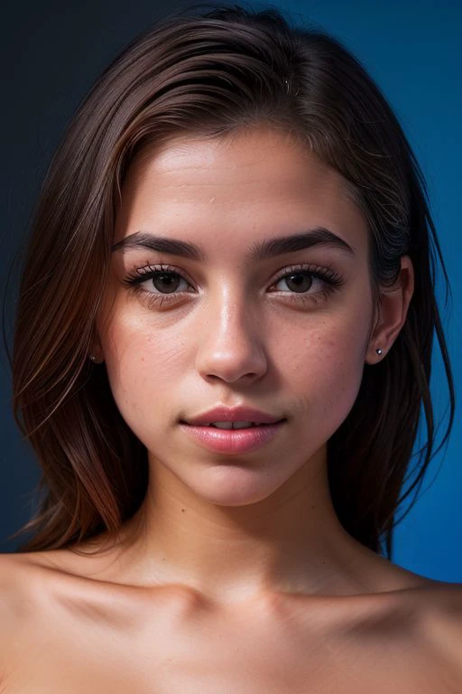 Merger_hannah_fueren,
(headshot:1.2) portrait on a (plain dark background:1.2), (headshot:1.2), (face focus:1.1), intricate (beautiful eyes:1.2), (wide open eyes:1.1), Big eyes, clean photo, lighting from behind, (Red lighting from the left:1.3), (Blue lighting from the right:1.3),
bokeh, f1.4, 40mm, photorealistic, raw, 8k, textured skin, skin pores, intricate details <lora:epi_noiseoffset2:1>, epiCRealism <lora:detail_slider_v4:0.8>