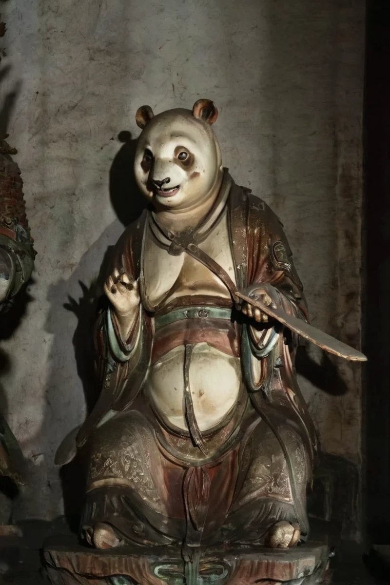 score_9,score_8_up,masterpiece,best quality,ultra high res:1.1,uncensored,prefect lighting,rating_explicit,very aesthetic BREAK
1panda,
side_light,looking at viewer,
<lora:neg4all_bdsqlsz_xl_V7:1>,
<lora:RMSDXL_Enhance:1>,
<lora:zggdcs_XL_0_:1>,zggdcs,