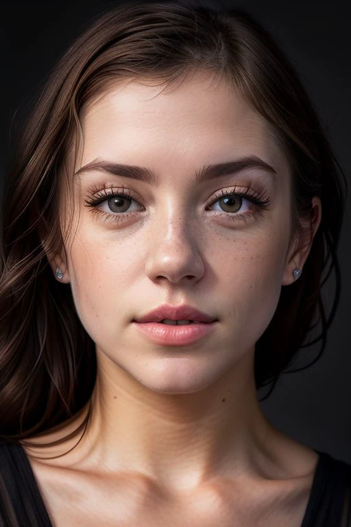 Merger_biana_loom,
(headshot:1.2) portrait on a (plain black background:1.2), (headshot:1.2), (face focus:1.1), (facing the camera:1.2), Head in the centre, (eye contact:1.3), (intense stare:1.1), mouth open, (facing straightforward:1.2), (forward facing:1.1), Head, face, Head focus, Head tilted down, looking slightly up at the camera,
bokeh, f1.4, 40mm, photorealistic, raw, 8k, textured skin, skin pores, intricate details  <lora:epi_noiseoffset2:1>, epiCRealism <lora:detail_slider_v4:0.8>