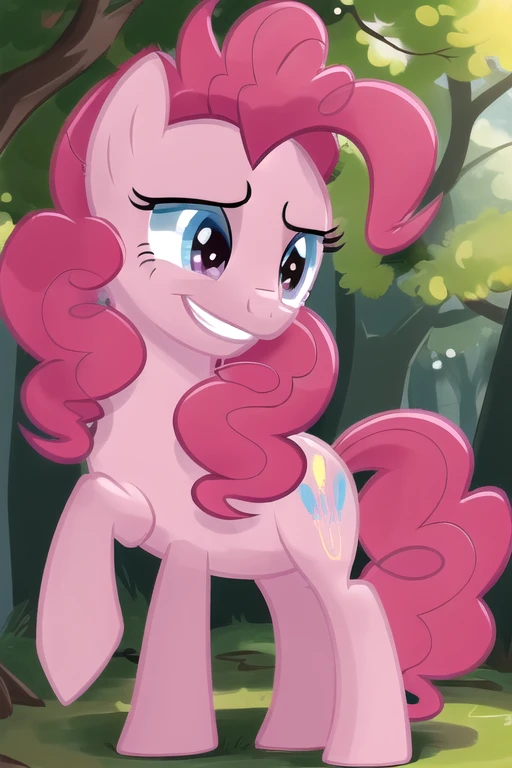 <lora:MLP_PINKIE_PIEV2:1> pinkie_pie , (masterpiece:1.5) , (best quality:1.5) , (in the magic forest:1.5) , (happy:1.5) , (smile:1.5) , (detailed fur:1.5), (pony:1.5)