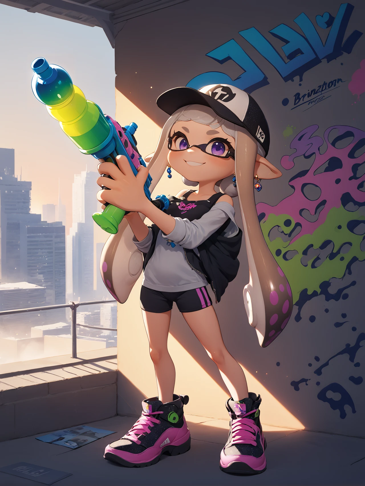 Splatoon Inkling / インクリング/ 鱿鱼族 - SDXL