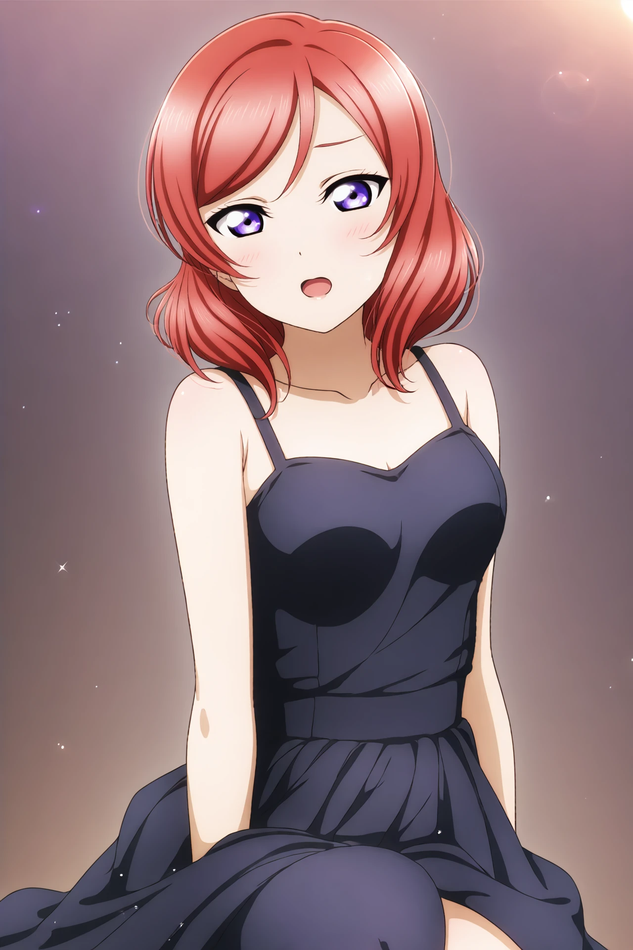 masterpiece, high quality, defined pupil, looking at viewer, rounded pupil, defined iris, (soft iris:1.2),
1girl, sitting,
worried, open mouth,
(black cocktail dress:1.2), (slim dress:1.2),
simple background,
ADDBASE
masterpiece, high quality, defined pupil, looking at viewer, rounded pupil, defined iris, (soft iris:1.2),
1girl, sitting,
worried, open mouth,
(black cocktail dress:1.2), (slim dress:1.2),
simple background,
(slightly_big_breasts:1.3), perfect_breasts, sexy_body, medium_hair,
<lora:id_maki_nishikino:1>
