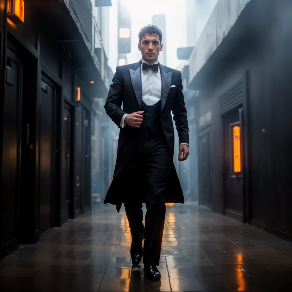 portrait of markospissas person, in blade runner, professional photography, high resolution, 4k, detailed photo, <lora:markospissas_27900:1>