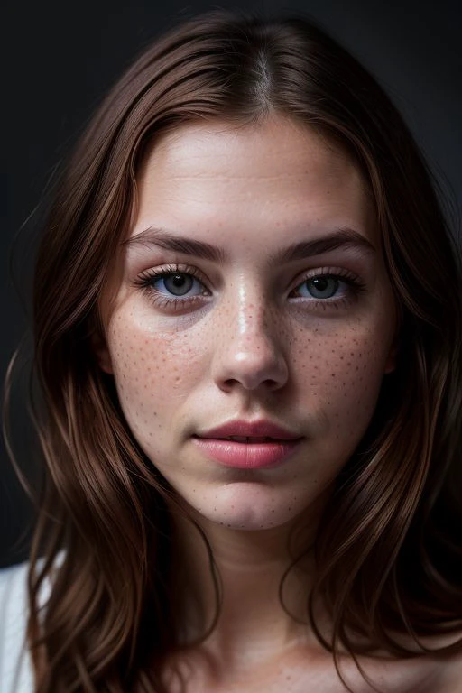 (Merger_ash_rawow:0.9),
(headshot:1.2) portrait on a (plain dark grey background:1.2), (headshot:1.2), (face focus:1.1), (soft focus:1.2), low lighting, (out of focus:1.2),
bokeh, f1.4, 40mm, photorealistic, raw, 8k, textured skin, skin pores, intricate details <lora:epi_noiseoffset2:1>, epiCRealism <lora:detail_slider_v4:0.8>