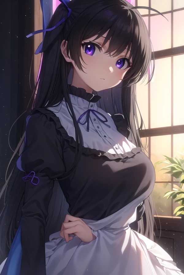 kirayurasakurazuki, <lora:kira yura sakurazuki s1-lora-nochekaiser:1>,
kira yura sakurazuki, long hair, black hair, (purple eyes:1.1), hair ribbon, antenna hair, twintails, purple ribbon,
BREAK long sleeves, puffy sleeves, juliet sleeves, frills, dress, black dress,
BREAK indoors,
BREAK looking at viewer, (cowboy shot:1.5)
BREAK <lyco:GoodHands-beta2:1>, (masterpiece:1.2), best quality, high resolution, unity 8k wallpaper, (illustration:0.8), (beautiful detailed eyes:1.6), extremely detailed face, perfect lighting, extremely detailed CG, (perfect hands, perfect anatomy),
