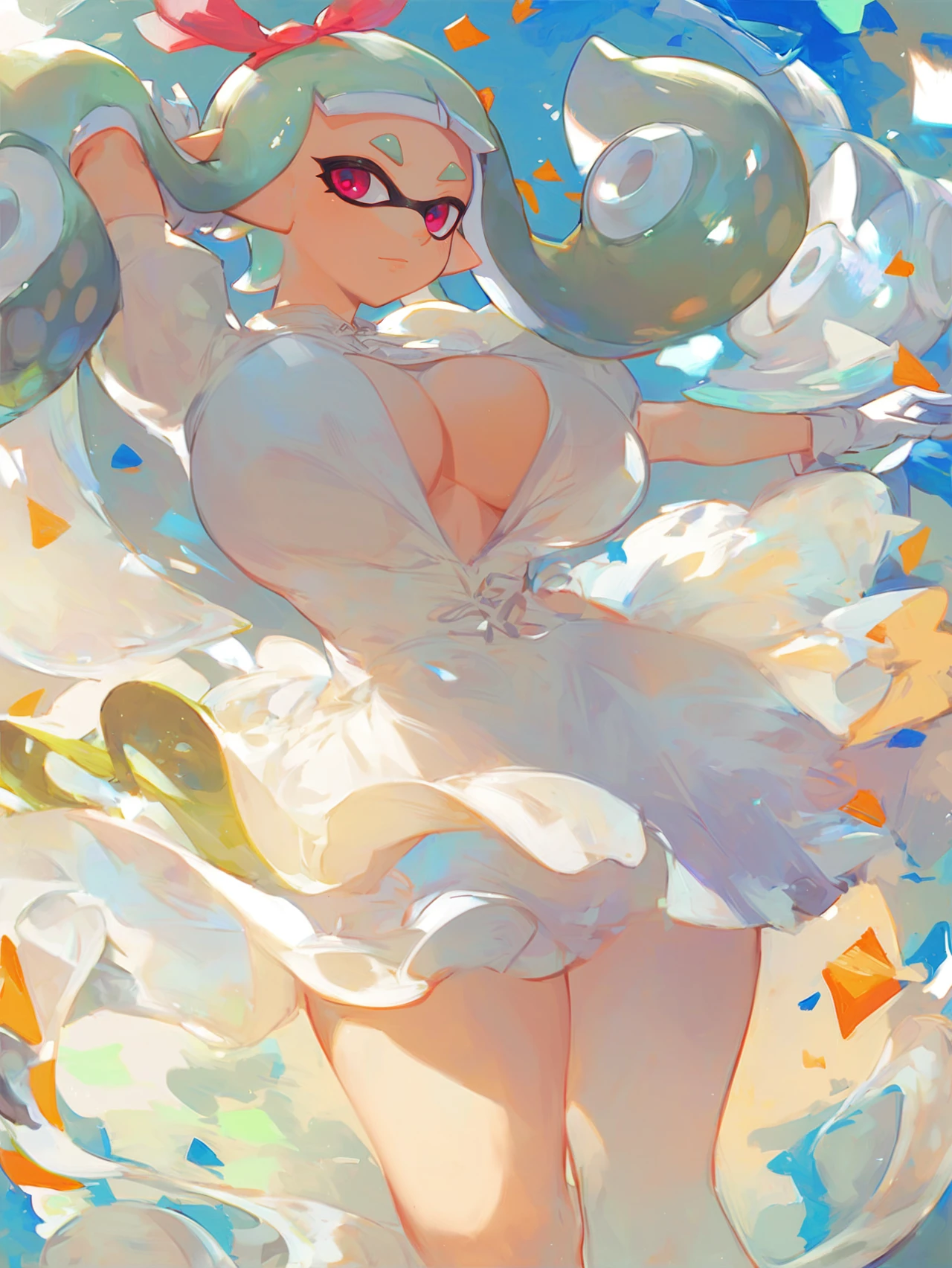 Splatoon Inkling / インクリング/ 鱿鱼族 - SDXL
