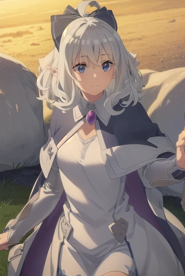 farmingisekaiflora, <lora:farming isekai flora s1-lora-nochekaiser:1>,
flora, long hair, bangs, ahoge, bow, hair bow, grey hair, pointy ears, medium hair, (grey eyes:1.3), black bow, elf, smile,
BREAK jewelry, capelet, brooch, bridal gauntlets,
BREAK outdoors, farm, crops, plants, trees, grass, sun, sky, clouds,
BREAK looking at viewer, (cowboy shot:1.5)
BREAK <lyco:GoodHands-beta2:1>, (masterpiece:1.2), best quality, high resolution, unity 8k wallpaper, (illustration:0.8), (beautiful detailed eyes:1.6), extremely detailed face, perfect lighting, extremely detailed CG, (perfect hands, perfect anatomy),