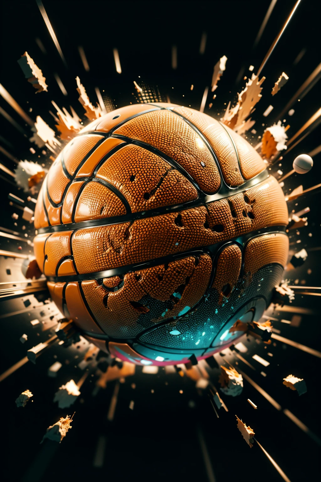 a orange basketball, made of ral-vlntxplzn <lora:ral-vlntexplsn-sd15:0.9>