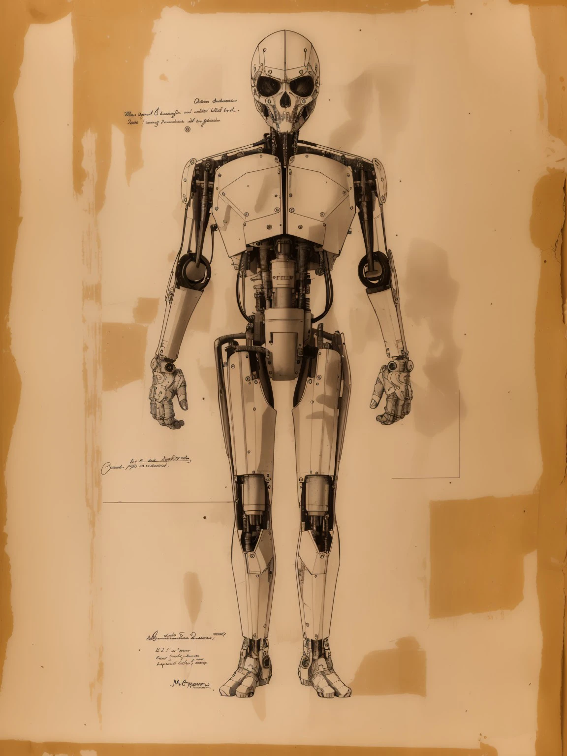 masterpiece, high quality,drawing of a manipulator, pen sketch, <lora:J_ancient_sketch:0.8> j_ancient_sketch