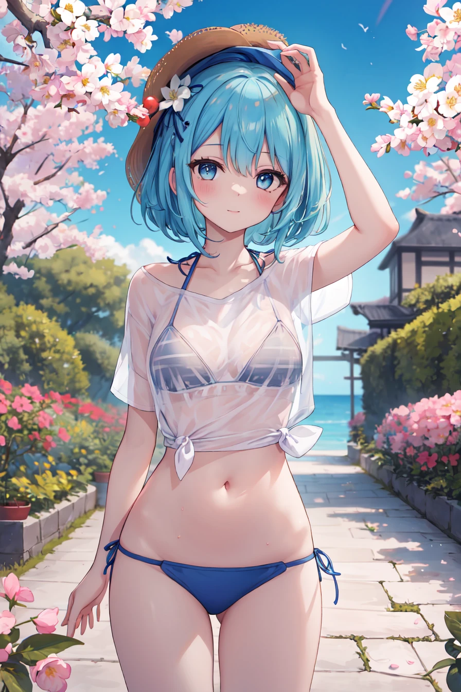 Outfit bikini under t-sthirt v1.0