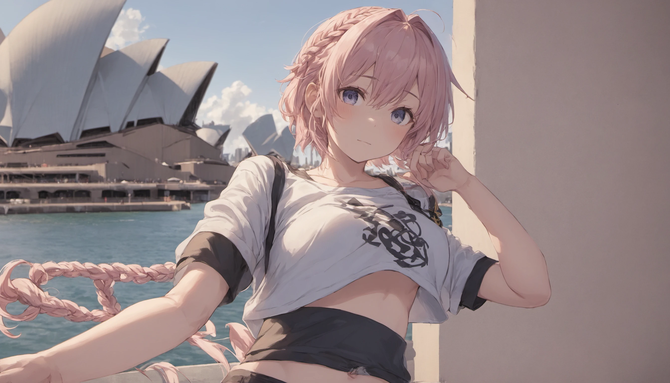 (boy:0), [[shirt]], [[midriff]], [[braid]], [astolfo_\(fate\)], [[[[sydney opera house]]]]