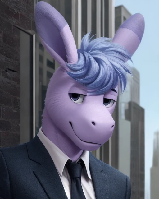 anthro, male, solo, (tadano), detailed, bust portrait, business suit, in city,
<lora:tadano:0.8>