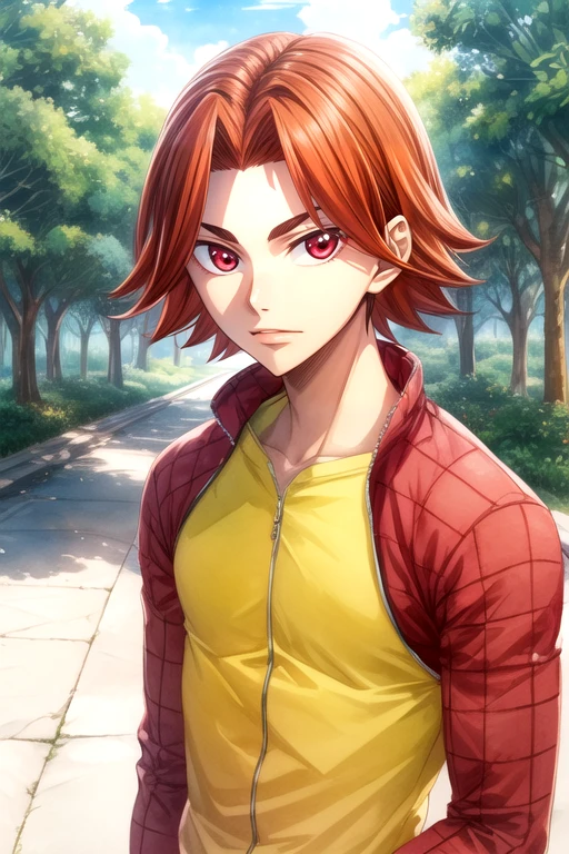 (best quality:1.1), (masterpiece:1.4), wallpaper, , upper body, depth of field, (watercolor illustration, soft pastel colors:1.1), , 1boy, solo, male focus, <lora:issa_kaburagi:0.78>, issa_kaburagi, red hair, red eyes, burglar costume, neverland: A lost island where children can stay forever young,