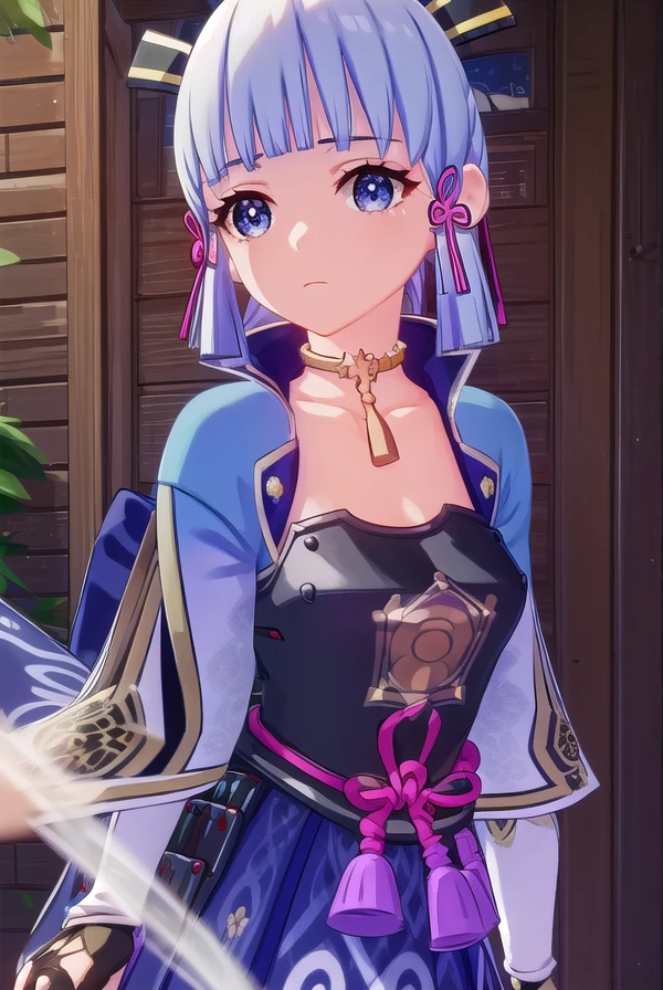 ayakakamisato, <lora:genshin ayaka kamisato ingame-lora-nochekaiser:1>,
ayaka kamisato, blunt bangs, blue eyes, blue hair, hair ornament, hair ribbon, hair tubes, long hair, ponytail, tress ribbon
BREAK arm guards, armor, armored dress, black dress, black gloves, light blue jacket, breastplate, dress, fingerless gloves, flower knot, gloves, neck tassel, open clothes, open jacket, socks, tabi, tachi-e, bridal gauntlets, choker, japanese armor, japanese clothes, short sleeves,
BREAK outdoors,
BREAK looking at viewer, (cowboy shot:1.5),
BREAK <lyco:GoodHands-beta2:1>, (masterpiece:1.2), best quality, high resolution, unity 8k wallpaper, (illustration:0.8), (beautiful detailed eyes:1.6), extremely detailed face, perfect lighting, extremely detailed CG, (perfect hands, perfect anatomy),