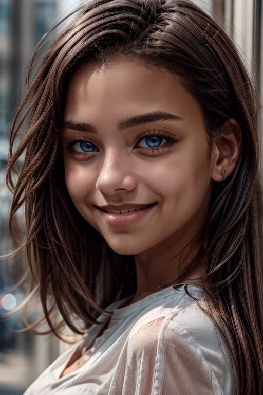 ((extreme close portrait)), beautiful face, perfect illumination, beautiful detailed eyes,tight mini skirt, sheer white shirt, <lora:inaia-07:1> inaia, smiling,
<lora:add_detail:1>, DSLR, (realistic, photo-realistic:1.37), photo,