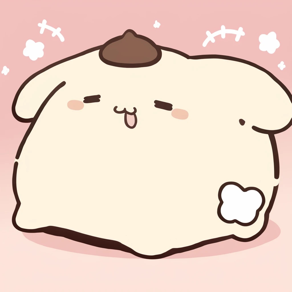 Pom Pom Purin,<lora:sanrio-000044:0.8>