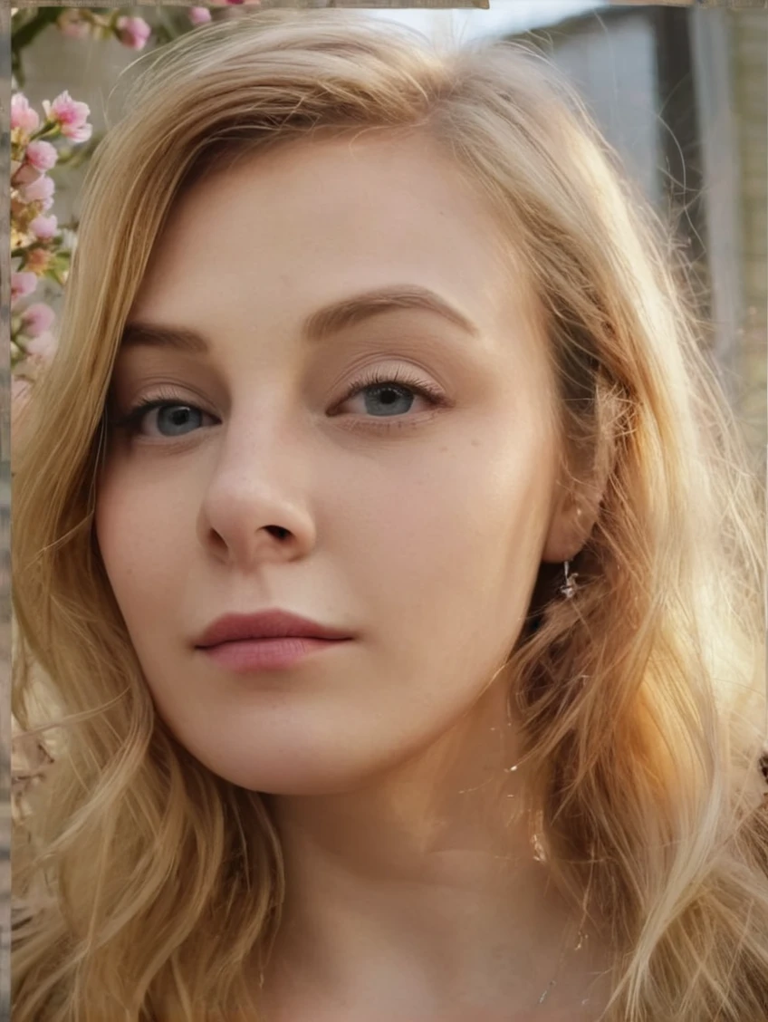 a beautiful picture of sydsnap, detailed skin texture,masterpiece, face focus, photorealistic, woman, 4k, HDR, backlighting, bloom, light, RAW color photo,(fully in frame:1.1), (blush:0.5), (goosebumps:0.5), <lora:sydsnap:1>,blonde