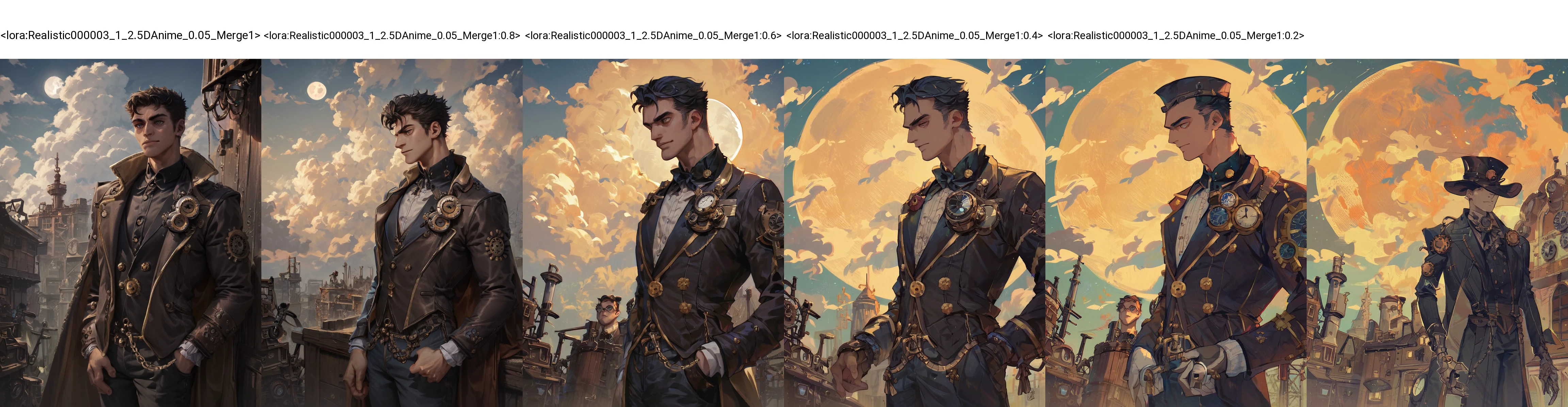 <lora:Realistic000003_1_2.5DAnime_0.05_Merge1>,score_9,score_8_up,score_7_up,score_6_up,score_5_up,score_4_up,delinquent on steampunk dirigible,steampunk,man,solo focus,night,sky,clouds,moon light ray,rating_safe,