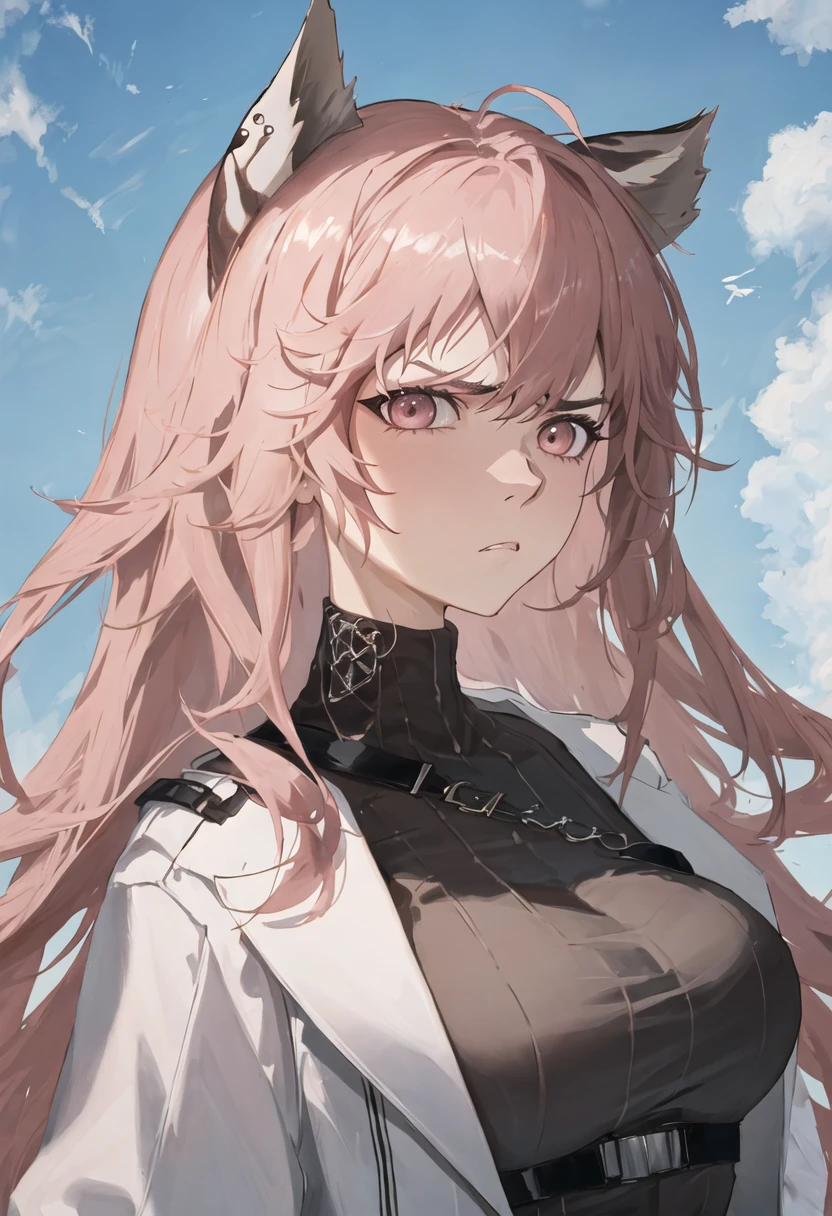 best quality, masterpiece, highres, solo, {persicaria_neuralcloud:0.90}, angry, annoyed, portrait, looking at viewer