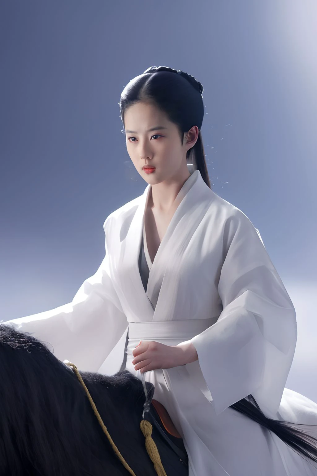 long shot,liuyifei, <lora:liuyifei_dragon_mj7_4:0.6>,photo realistic,highres,4K,