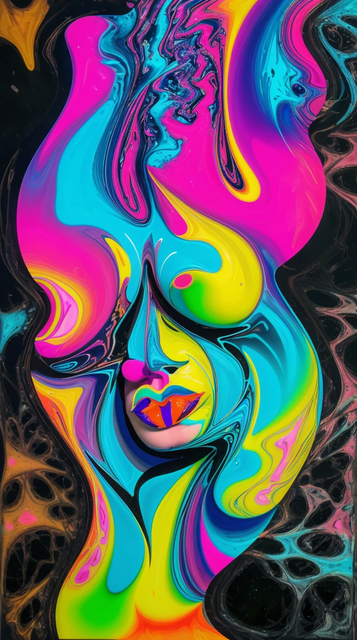 fractal, abstract, (nude body)+, venus, love, female curves. abstract art, picasso, organic, vibrant colors, andy warhol, realistic face, papercut, color gradients, pencil strokes, leather, neon lights, blacklight, fluorescence, fluid, different textures, real hair, thick ass, mandelbrot set, organic cells, (prismatic)+