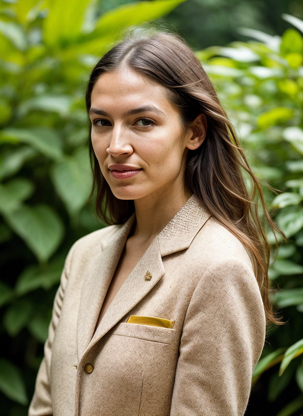 photo of 25 years alexandriaocasiocortez-ti , natural lighting <lora:skin_slider_v2_1_FACE:0.3> <lora:add_detail:0.7> ((metart)), epiCPhoto, by Jimmy Nelson, by Flora Borsi, style by Flora Borsi, bold, bright colours, intricate haircut, ((Flora Borsi)), official uniform