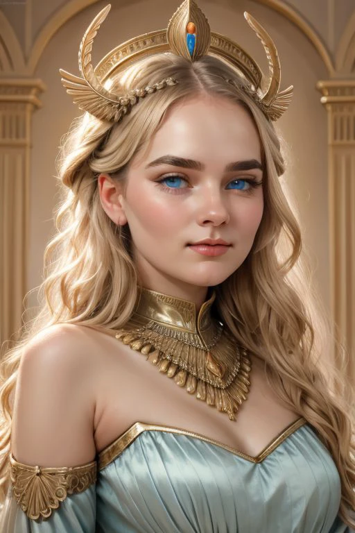 (1girl valkyrie by Christophe Vacher and Mab Graves in the style of Vincent Di Fate ):1.331,(dynamics poses+full body shot):1.331, winged helmet,feather,shoulder armor,complex,intricate, perfect lighting, 1girl, looking at viewer, smile, snulight,bight,glowing(masterpiece), blooming flowers, by Christophe Vacher and Mab Graves in the style of Vincent Di Fate ):1.331, RAW Photograph, dslr, soft lighting, high quality, film grain, Fujifilm XT3, insane details, mKodachrome, Lomography, stained, highly detailed, innocent, pale, detailed skins, pouting, blue eyes, pink rouge, hair between eyes, warm light, from below,perfect facial ratios, perfect facial features, full cheeks, blush on cheeks, all attention given to the face, emphasizes on the cute chubby cheeks, Soft and smooth skin texture, shiny skin, flawless complexion, shiny eyes, eyelashes, natural eyebrows, rosy lips, cute small nose, cute face shape, warm and inviting smile, natural lighting, gentle shadows, detailed hair strands, silky hair, hair on the sides framing the face, glossy highlights on the hair, rich and vibrant colors, vibrant and warm background, complementary colors to enhance the girl's features, captivating expression, engaging eyes, intricate details on eyelids and lashes, flawless complexion,realistic detailed skin, Life-like textures, minute details, every aspect of the face made clear and visible, picture fills the canvas, (shiny skin), , beautiful eyes, perfect eyes , (closed mouth:1.3),