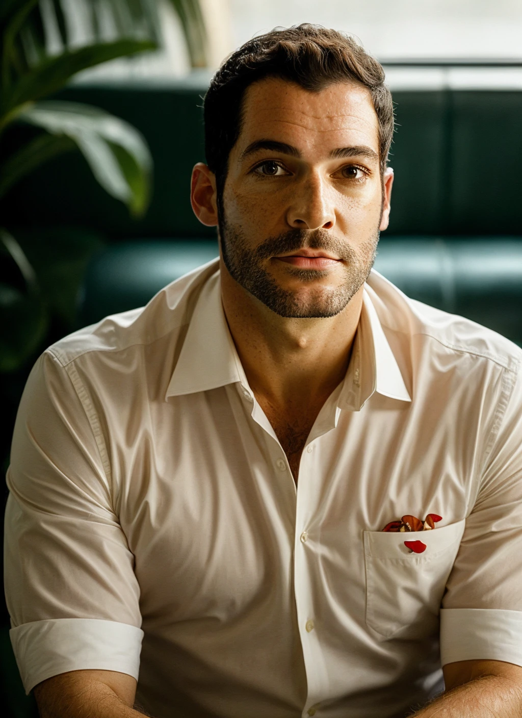 portrait photo of 25 years handsome (tomellis-ti:1.2) , natural lighting <lora:skin_slider_v2_1_FACE:0.3> <lora:add_detail:0.7> , epiCPhoto, by Guy Bourdin, bearded, official uniform