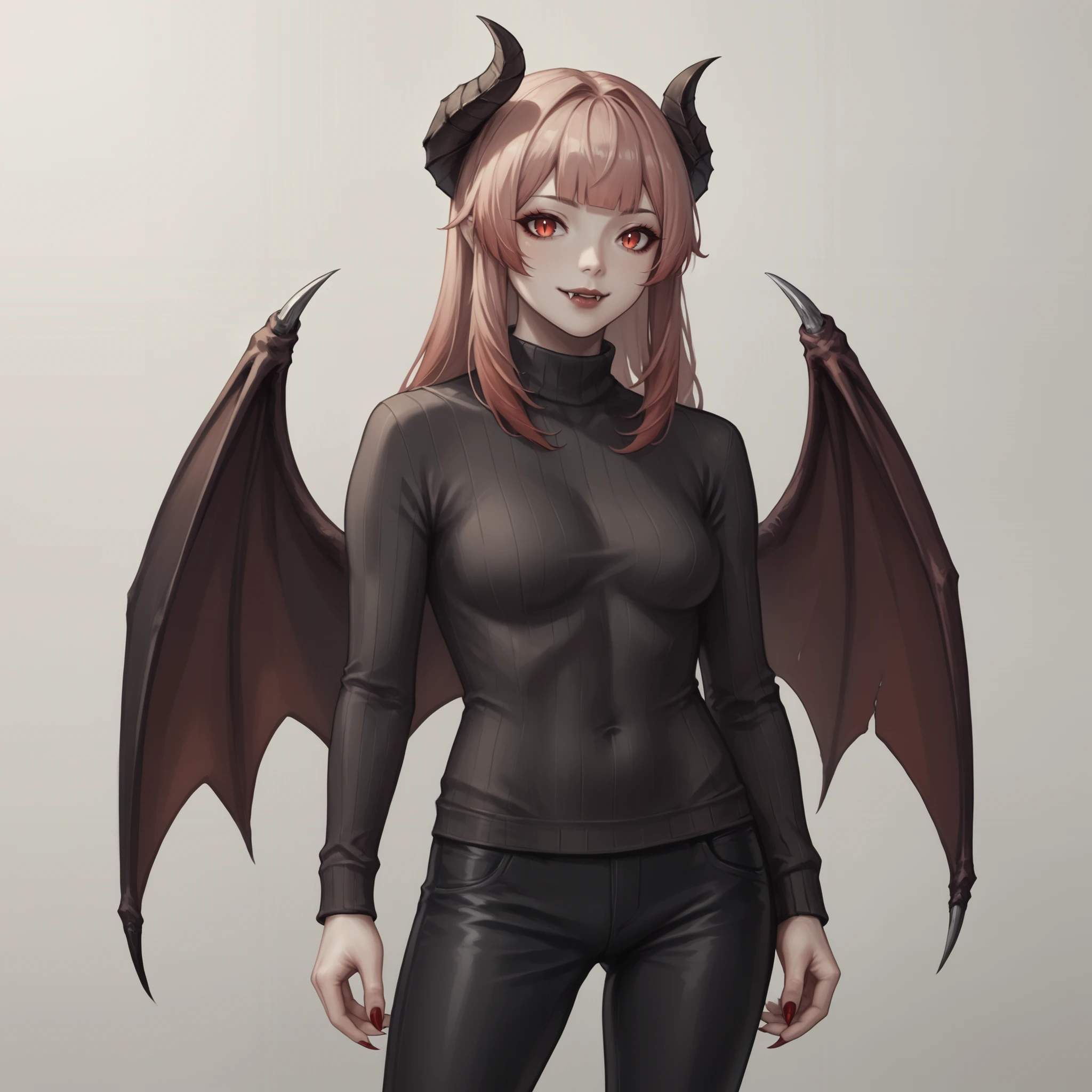 score_9, score_8_up, score_7_up, source_anime, cowboy shot BREAK
ciara faux, horns, wings, vampire, fangs, evil, corrupted, cruel, medium breasts, black bodysuit, standing,
tree, grass, mountain, night sky <lora:ciara-ponyxl-1-000006:0.7>