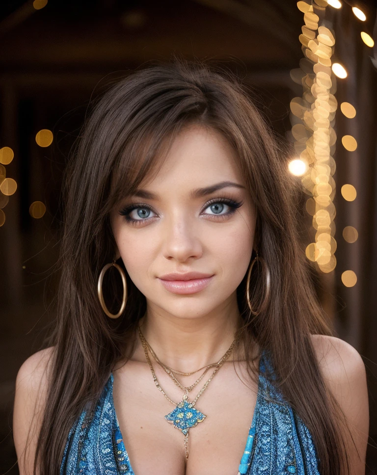 ((1 beautiful girl, gorgeous, large firm push up breasts,black dresses, neckline, 20 years old)),((brown hairs)), ((brown eyes)),Raw photo,ultra realistic, uhd, realistic skin and hairs, best quality,16k resolution,vivid colors, (((the most beautiful cute girl faces in the world))), beautiful make up