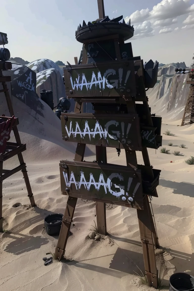 Ork World - Buildings & World Morph (Warhammer 40K) v1.0