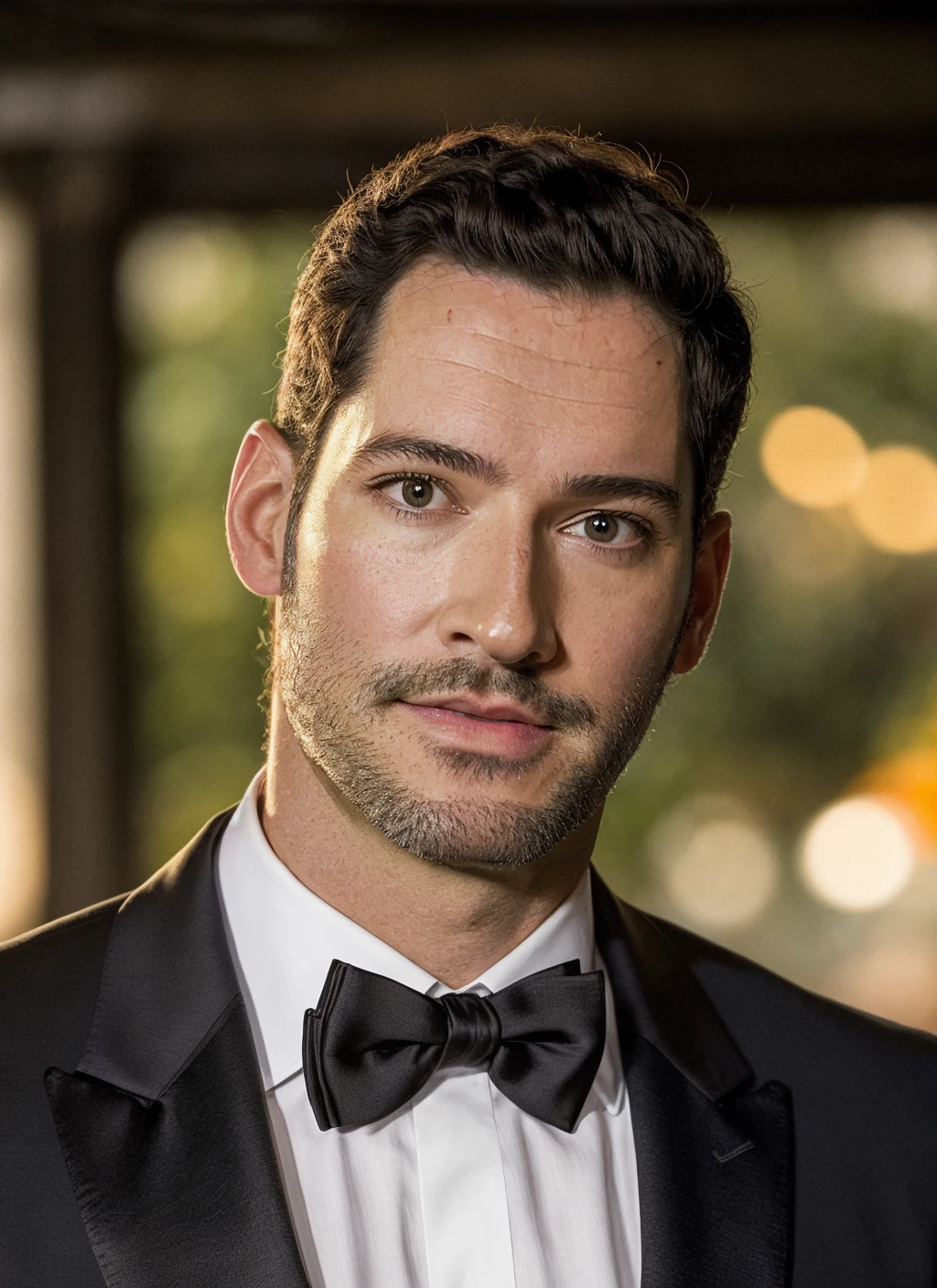 portrait photo of 25 years handsome tomellis-ti  , natural lighting <lora:skin_slider_v2_1_FACE:0.3> <lora:add_detail:0.7> ,  epiCPhoto, by Jimmy Nelson, (bearded:1.2), official uniform  , smiling, black tuxedo <lora:lora-small-tom-ellis-v1:0.3> <lora:locon_tomellis_v1_from_v1_64_32:0.4> sks person