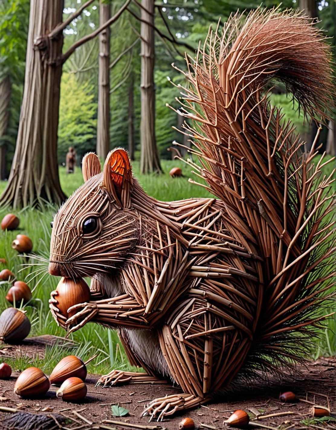 ais-stcks squirrel with an acorn in a forest <lora:ais-stcks-sdxl:1>