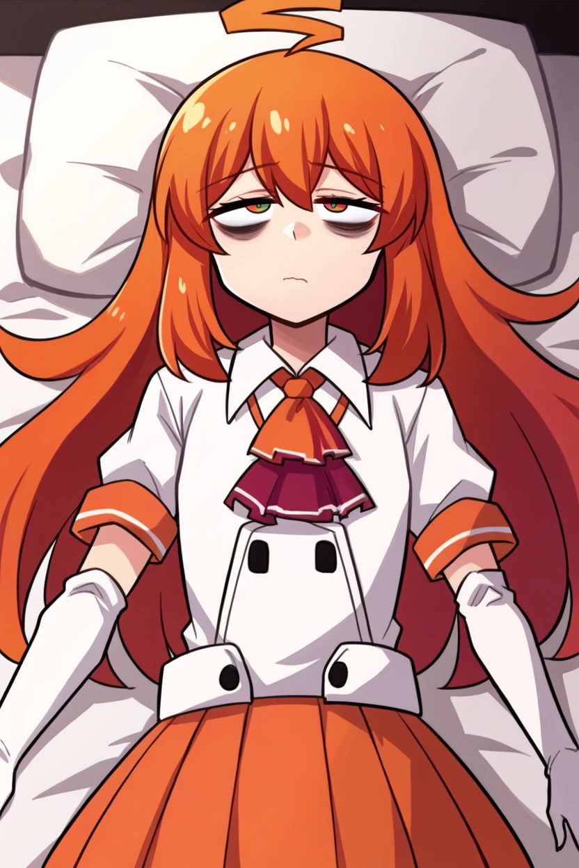 One Woman、cute女性、Thighs、Best image quality、High resolution、masterpiece、super high quality、Spread your legs、cute、good、cuteパンティー、You can see the pink panties、Small Ass、big 、Blushing、4K quality、Blushing、Proud face、Wearing black knee socks、bed、Spread your legs、Panty shot、Sweaty all over、Heavy breathing、heart、A mean look、Upper Body