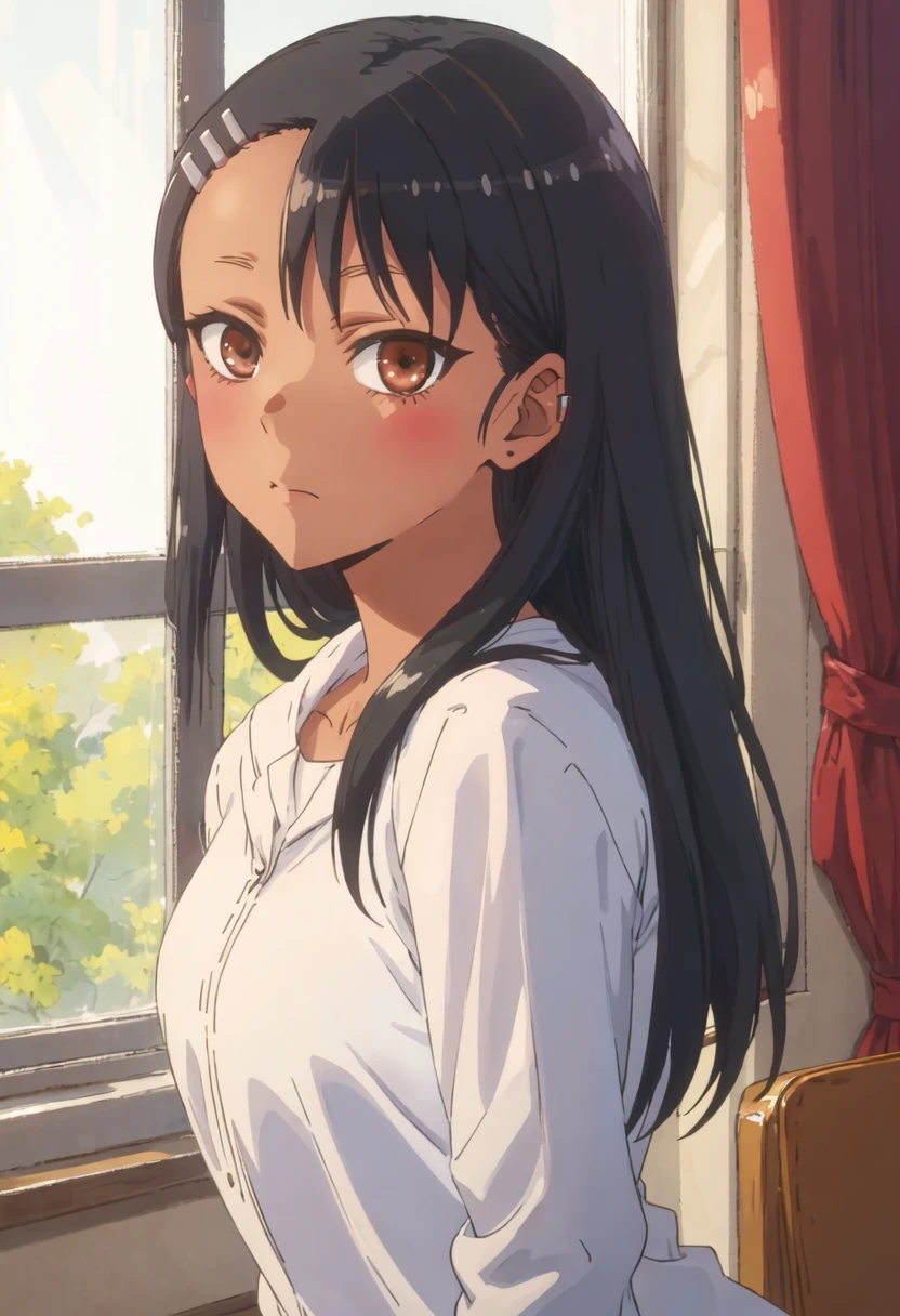 {safe:1.10}, best quality, masterpiece, highres, solo, {nagatoro_hayase_donttoywithmemissnagatoro:0.90}, portrait, looking_at_viewer
