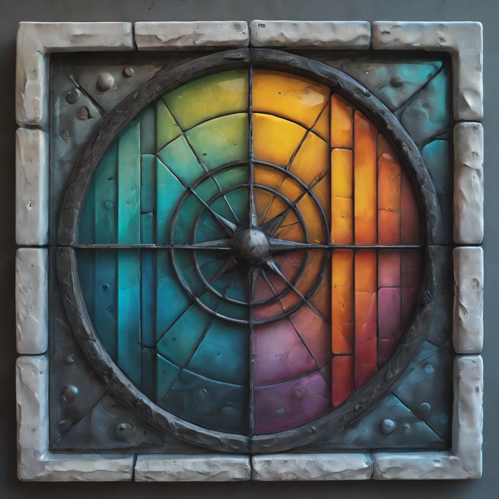 <lora:artfullyENGRAVED_SDXL_V1:0.5>,stained glass,transluscent,masterpiece,brilliant color story,illusionism,fut uristic geometric abstractionism,in the style of hyperrealism,organic,male oracle,<lora:artfullymaleform_sdxl_v1:0.7>,