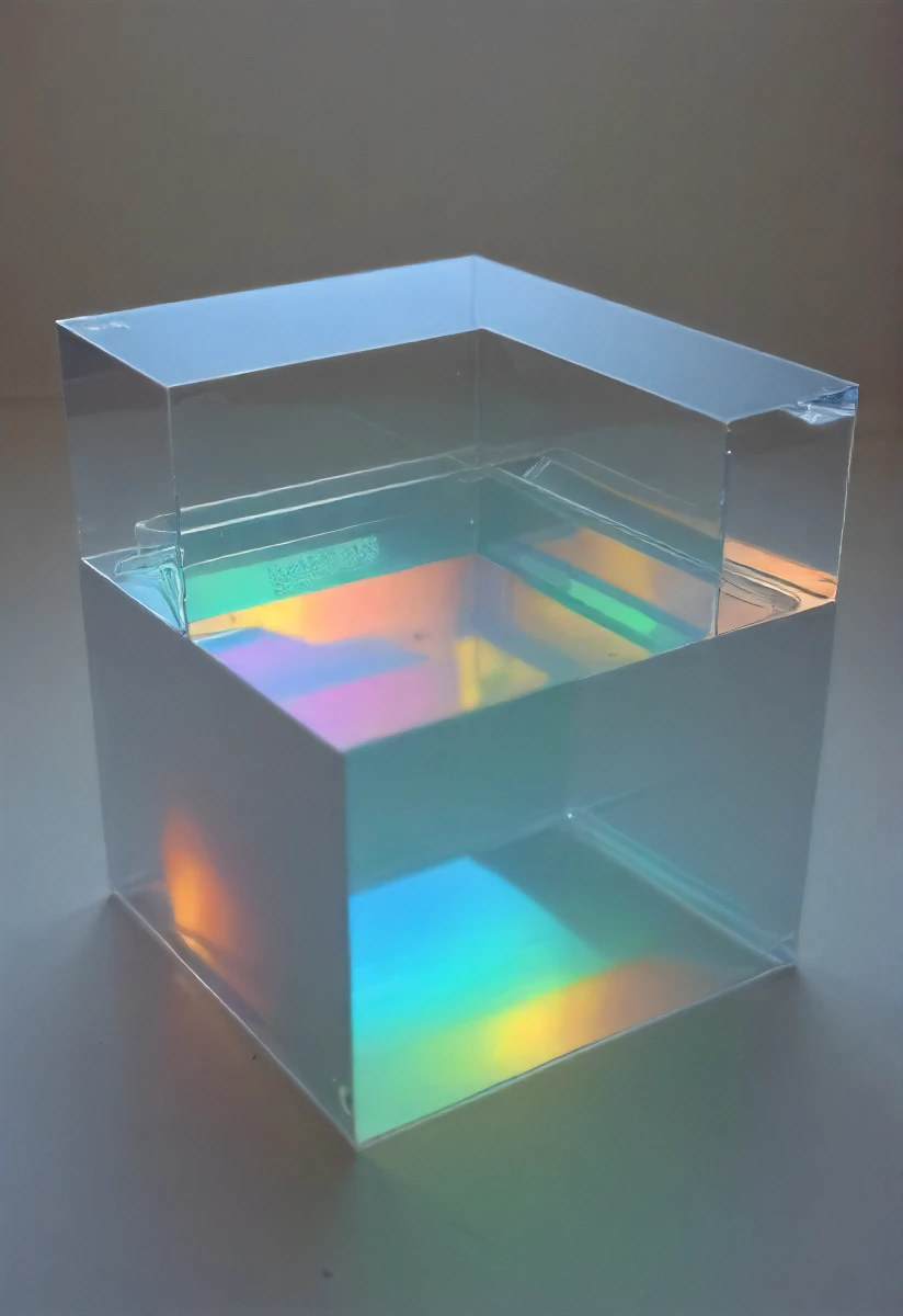 holographic projection of a translucent semi-transparent (kitchen), hologram, depth, optical illusion, hologram background, <lora:- SDXL - holo_effect_V1.0:.5>