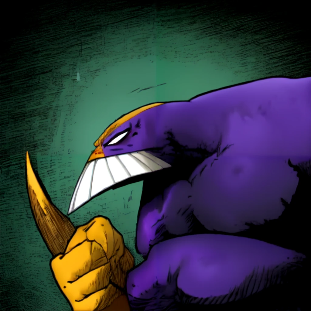 (1maxx), ((maxx portrait)), bald, <lora:The_Maxx_Dream_:1>