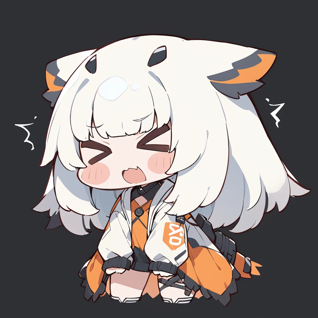 <lora:TrickcalRevive_XL:1>,
chibi,solo,>_<,
masterpiece,best quality,
1girl,ptilopsis \(arknights\),arknights,
Simple background,white background,