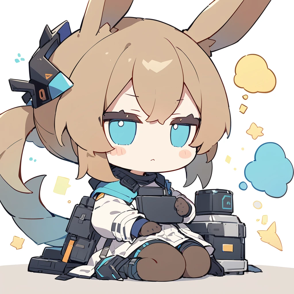 <lora:fumo3>,
chibi,solo,
masterpiece,best quality,
fumo,
1girl, amiya \(guard\) \(arknights\), arknights