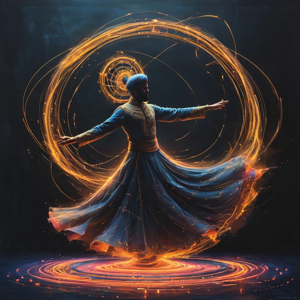 <lora:ArtfullyDERVISHFLOW_SDXL_V1:0.6>,(a collection of icons arranged in a grid),((intricately detailing a masterpiece with absurd resolution of the highest quality:)),whirling dirvesh spins and twisats and twirls weaving togethjer an intricate pattern of light to cast its next spell,((sharp)),((clear)),(details),<lora:ARTFULLYORACLESDXL-V1:0.1>,<lora:artfullyTILES_SDXL_V1:0.5>,