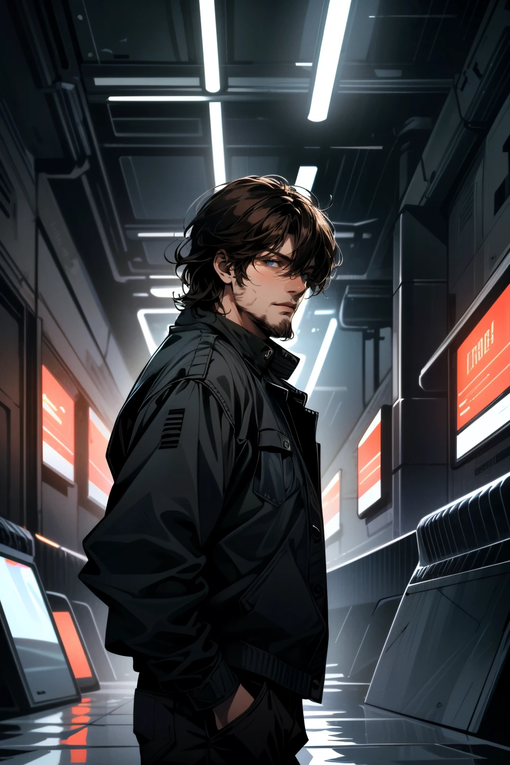 ((ultra detailed, masterpiece, absurdres))
<lora:WDDaryl:0.8>
WDDaryl, 1boy, brown hair, blue eyes, medium hair, beard, Futuristic Urban Architecture